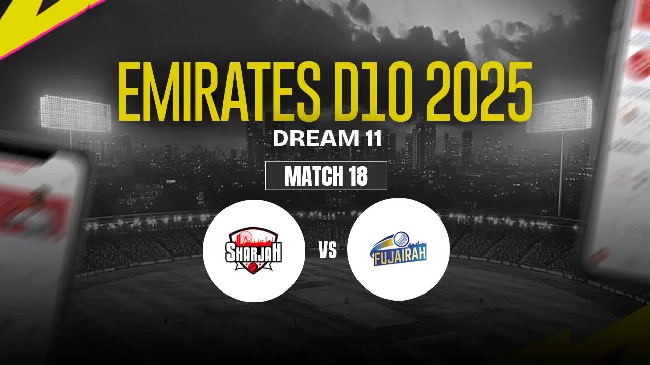 SHA vs FUJ Dream11 Prediction, Sharjah vs Fujairah