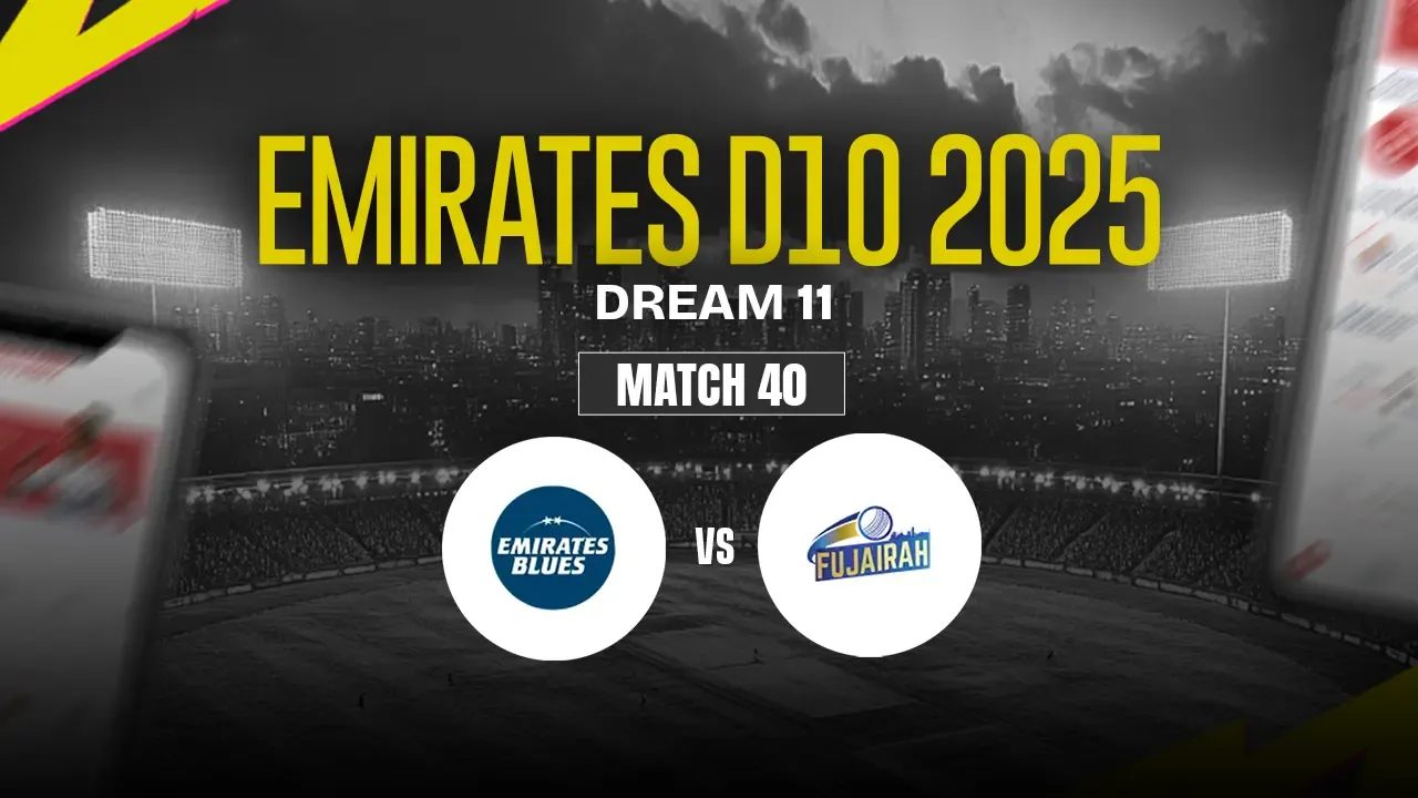 EMB vs FUJ Dream11 Prediction, Emirates Blues vs Fujairah