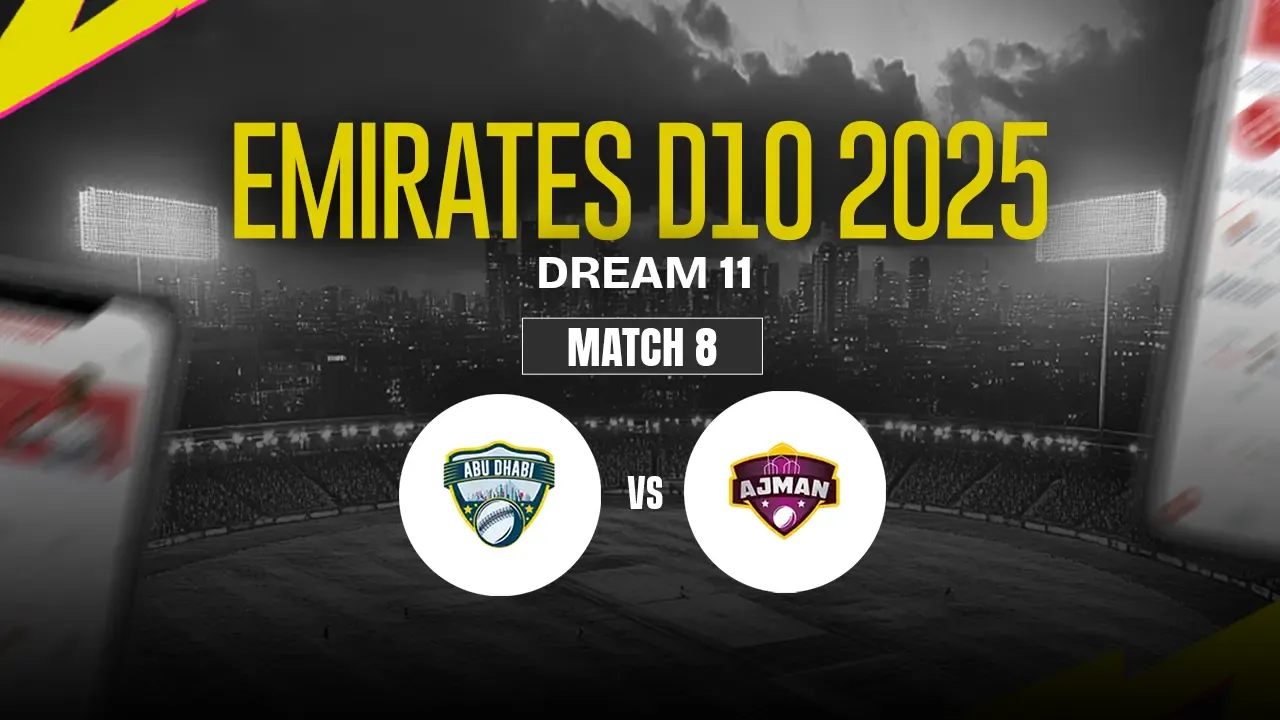 ABD vs AJM Dream11 Prediction, Abu Dhabi vs Ajman