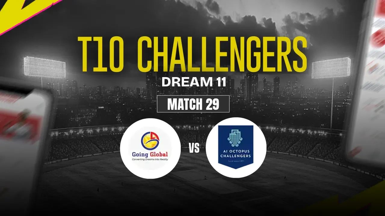 GGL vs AIOC Dream11 Prediction, Going Global vs Ai Octopus Challengers