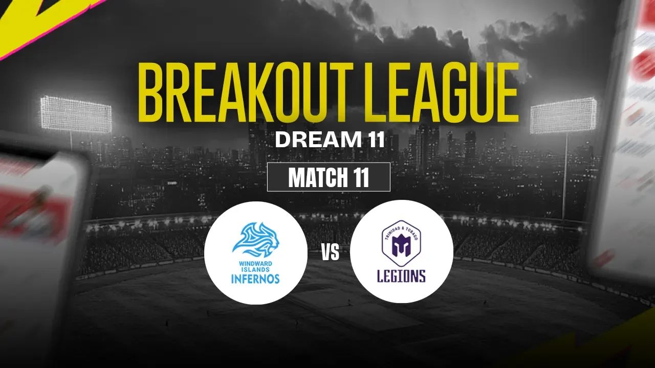 WII vs TTL Dream11 Prediction, Windward Islands Infernos vs Trinidad & Tobago Legions
