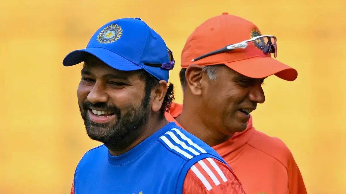 rohit sharma and rahul dravid