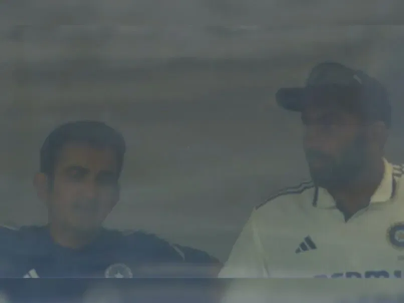 Jasprit Bumrah and Gautam Gambhir 