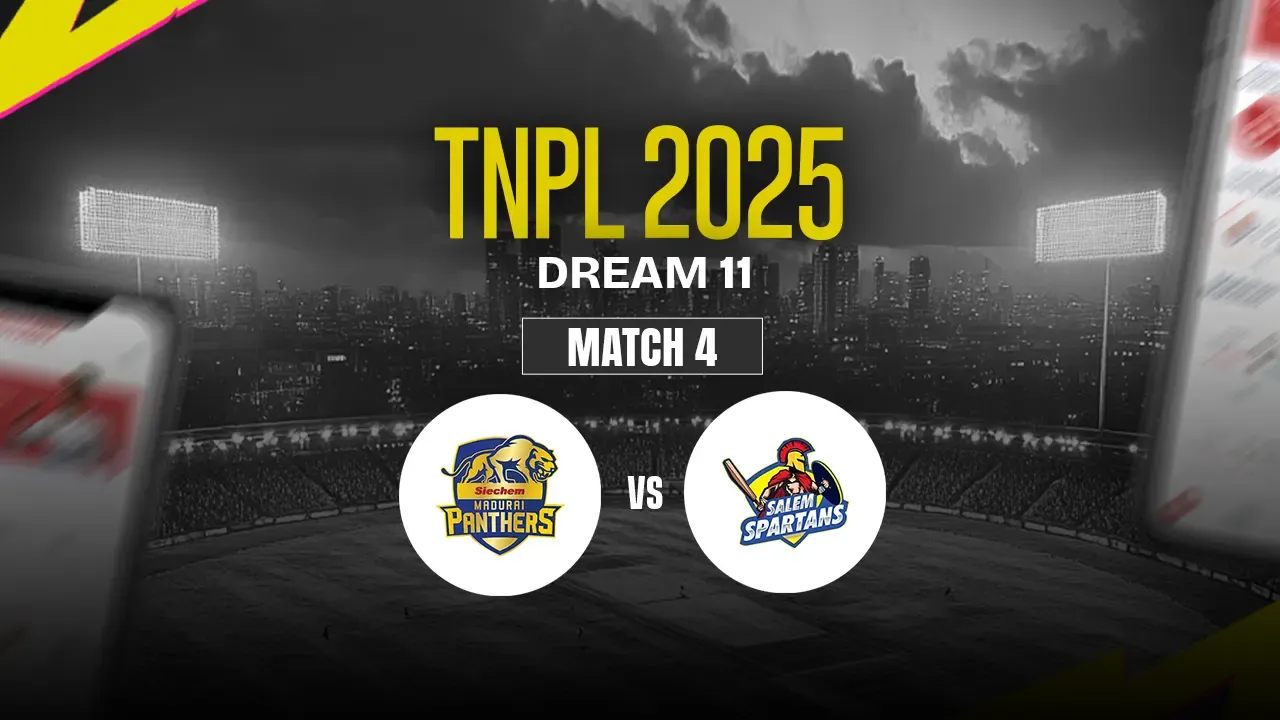 SMP vs SS Dream11 Prediction, Siechem Madurai Panthers vs Salem Spartans