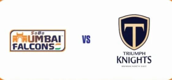 Triumph Knights MNE vs SOBO Mumbai Falcons